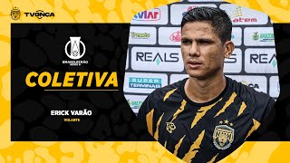 Entrevista Coletiva Volante Erick Varão