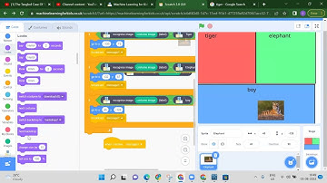 #Tutorial 4 || Image Identification || Machine Learning for the  kids|| Tiger , Elephant, boy