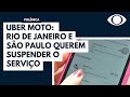 Uber Moto: Rio e SP querem suspender o serviço