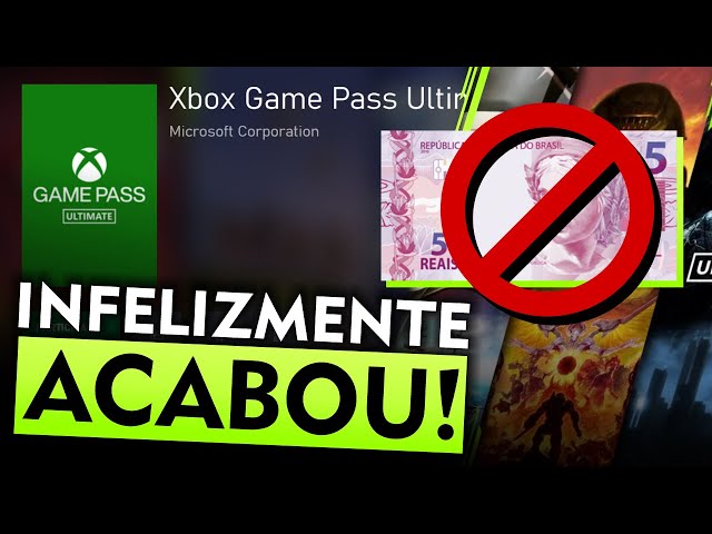 Xbox Game Pass cancela promoção de R$ 5,00 para novos assinantes 