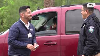 Driscoll Health & Brownsville PD Donate Turkeys for Thanksgiving