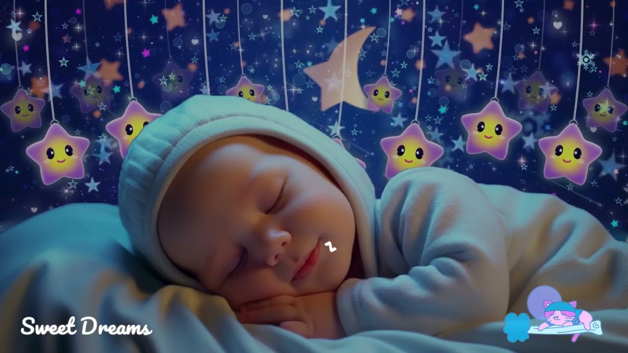 Baby Sleep Music 💤 Deep Baby Sleep Instantly 💫 Overcome Insomnia 🌙 Mozart & Brahms Lullabies
