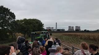 Halloween Tractor Ride to Pumpkin Picking