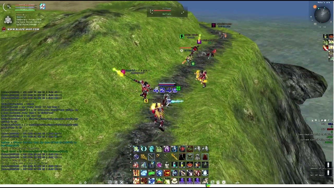 RF Blaze - Mage x Shield Miller in Action