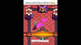 Prince after big nerf btw 😭🙏 #clashroyale #shorts