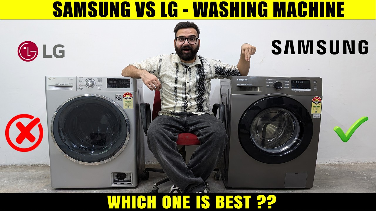 Samsung vs LG Front Load Washing Machine | Best Front Load Washing ...
