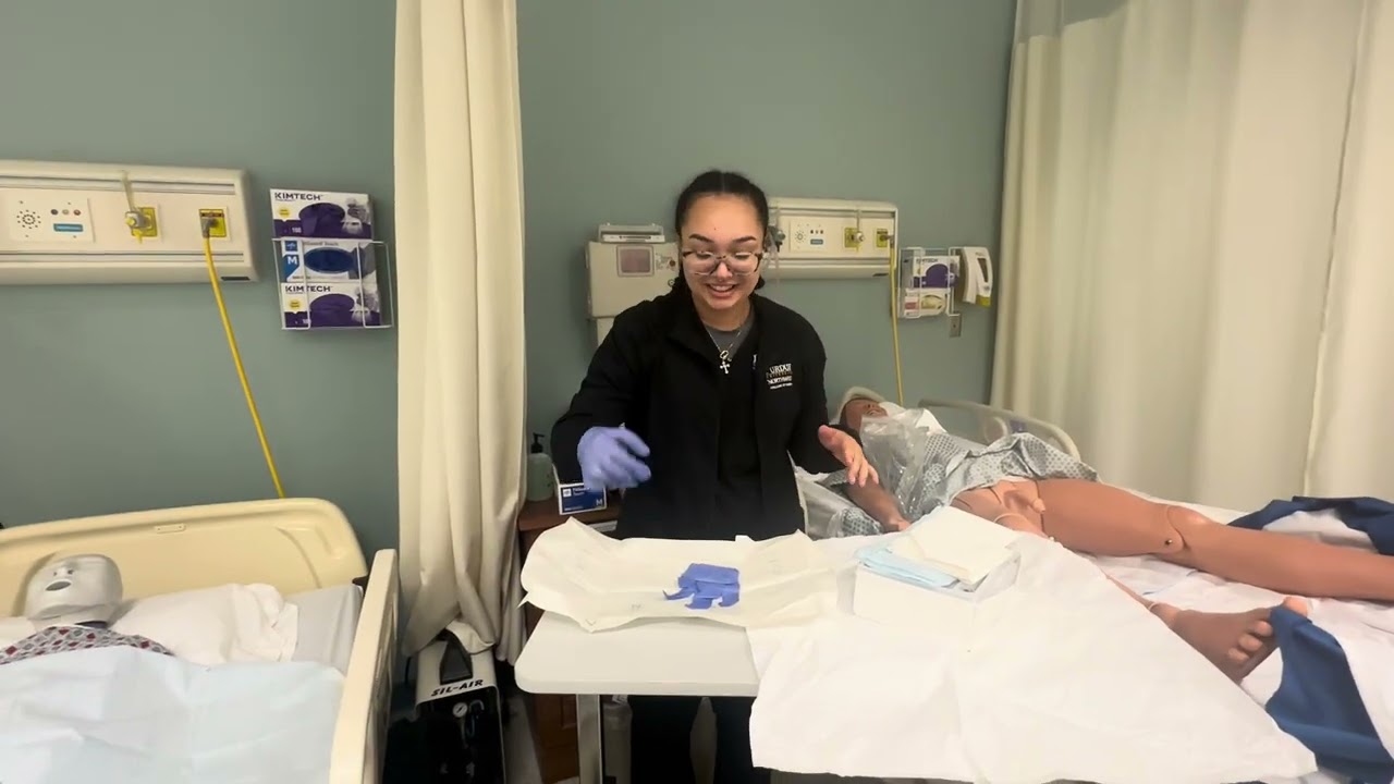 Male Urinary Catheter Insertion