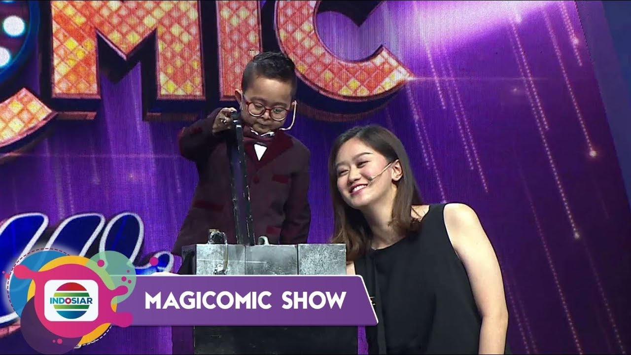 Daus Mini, Badan Boleh Mini Tapi Asisten Main Sulap Cantik Banget - Magicomic Show
