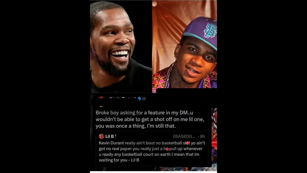 Lil B and Kevin Durant reignite their decade-long beef. 