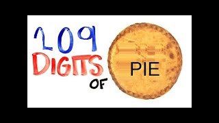 209 Digits of Pie (Requested by @Mandy Cunningham)