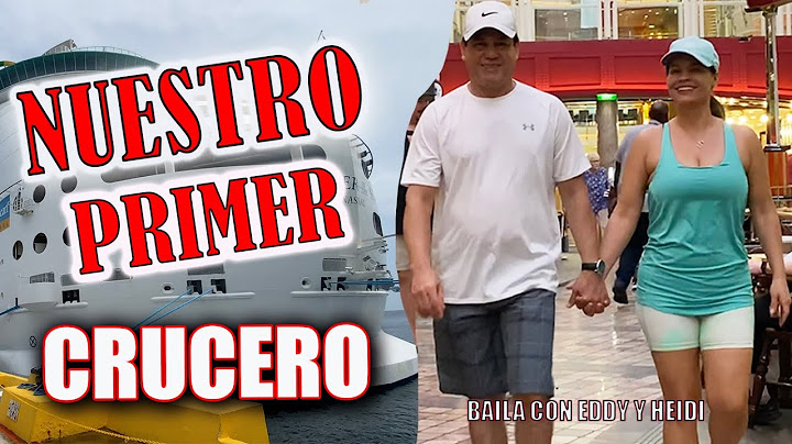 Nuestro primer VIAJE en CRUCERO - Aprendiendo a Bailar