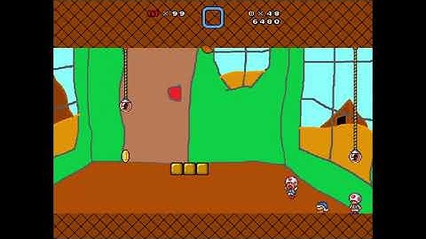 Super Mario Bros. X2 (SMBX2) - Custom Level - Desert House