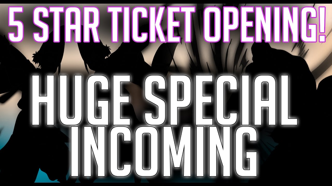 Bleach Brave Souls - 5 Star Ticket Opening! (HUGE SPECIAL INCOMING)