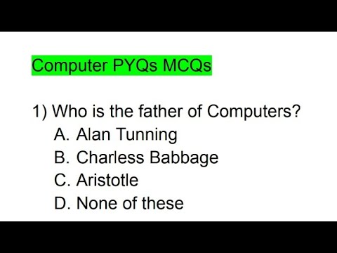 Computer Top PYQs | By Saiqa Mam | JKP Constable | MCQs | Important ...