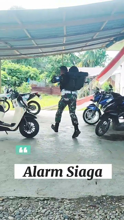 Alarm Siaga #tni #tniad #tnidihatirakyat