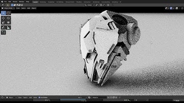 Scifi Helmet Speed Modeling - Grid Modeler (blender addon)