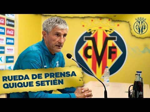 Quique Setién | Rueda de prensa previa #VillarrealRealBetis
