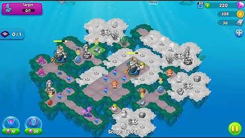 MergeMermaids - Gameplay Walkthrough - Level 453