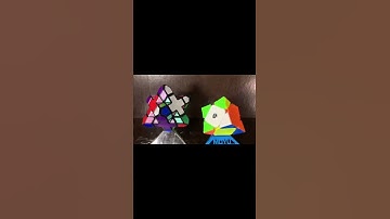 Stop Motion Animation Skewb vs. Skewb Xtreme Race
