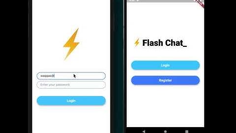 Flutter Learning Project: Flash Chat App