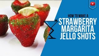 Jello Shots - Strawberry Margarita Jello Shots - How to make Jello Shots Recipe - (Popular)