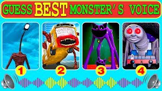 Guess Monster Voice Light Head, Bus Eater, CatNap, Spider Thomas Coffin Dance