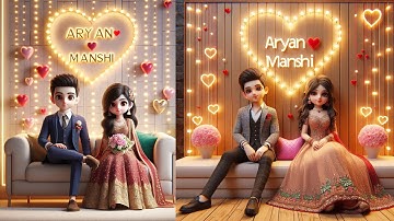 How To Create Couples Weeding Name Images | Valentine Day Bing image creator tutorial FREE | Bing Ai