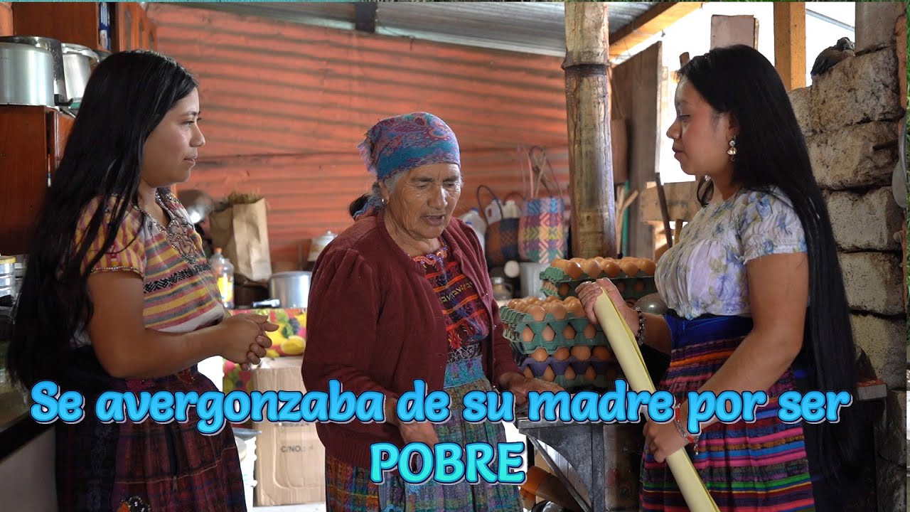 Se avergonzaba de su madre por ser pobre, pero la vida la dejo completamente sola