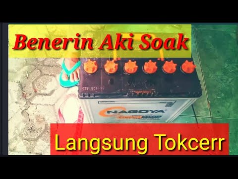 Cara ampuh mengatasi aki soak aki bosok aki mobil aki motor