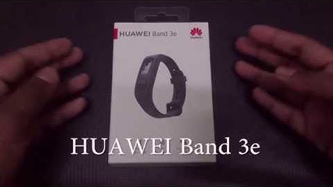 Đánh giá huawei band 3e tinhte