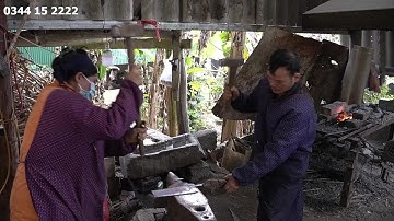 Đây Chính Là Cách Làm DAO Truyền Thống Của Làng Nghề Phúc Sen Quảng Uyên Cao Bằng