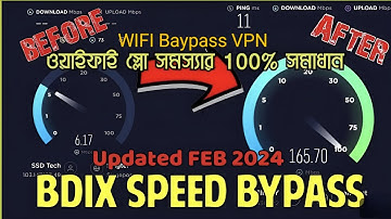 WiFi Speed Booster || WIFI Baypass VPN || Bypass Global Bandwidth Using BDIX Speed || 100% working .