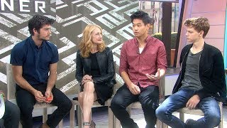 Cast of "The Maze Runner" dishes on new film