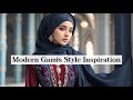 Modern Gamis Style Inspiration: Influences from Top Designers Worldwide #1