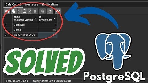 Unable to Edit Table Data Manually in PostgreSQL PgAdmin Database SOLVED