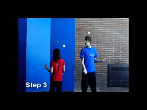 Juggling Tutorial: 3 Count Behind the Head Passing