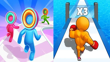 Layer Man 3D vs Level Up Runner - All Levels Gameplay Android iOS Ep2 