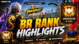 🔥 Free Fire MAX BR Rank Highlights 😱 20+ Kills Booyah Gameplay | Solo vs Squad Clutch #FreeFire