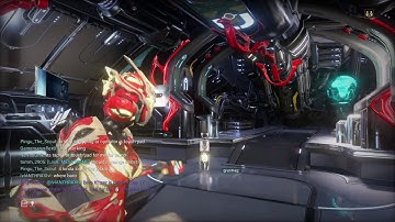 PS4 Warframe UI bug 18th Nov 2020