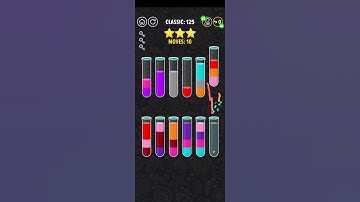 color water sort 3D level 125