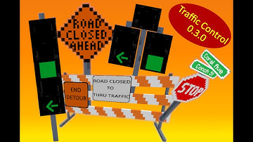 AUTOMATIC TRAFFIC LIGHTS & MORE! | Traffic Control | Minecraft
