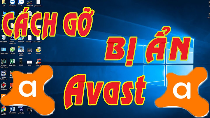 Hướng dẫn gỡ cài đặt avast trên android