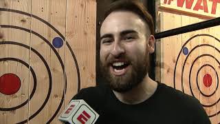 World Axe Throwing Championship Quarterfinals 2018 | Cody Baker, Bad Axe Throwing Chicago