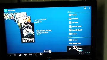 Archos Video Player running on Android lollipop on a Minix Neo 7 mini   kodi tv box