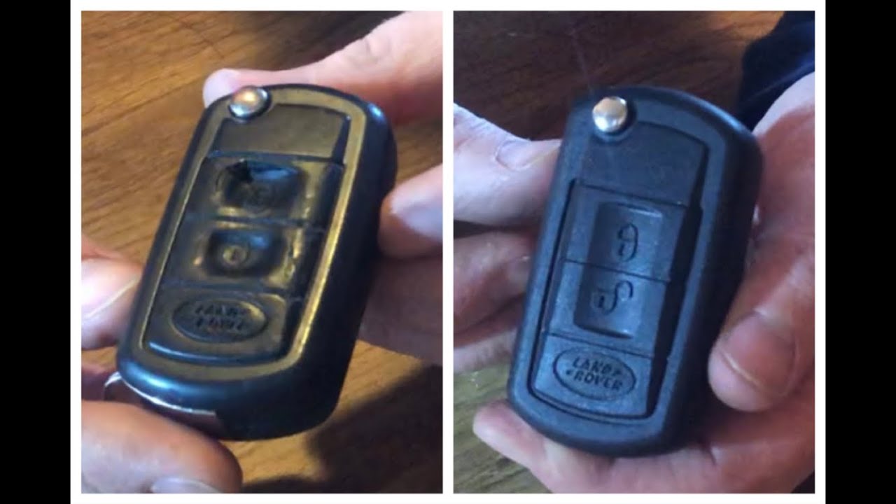 Replacing the Range Rover L322 Key Fob & Battery - YouTube
