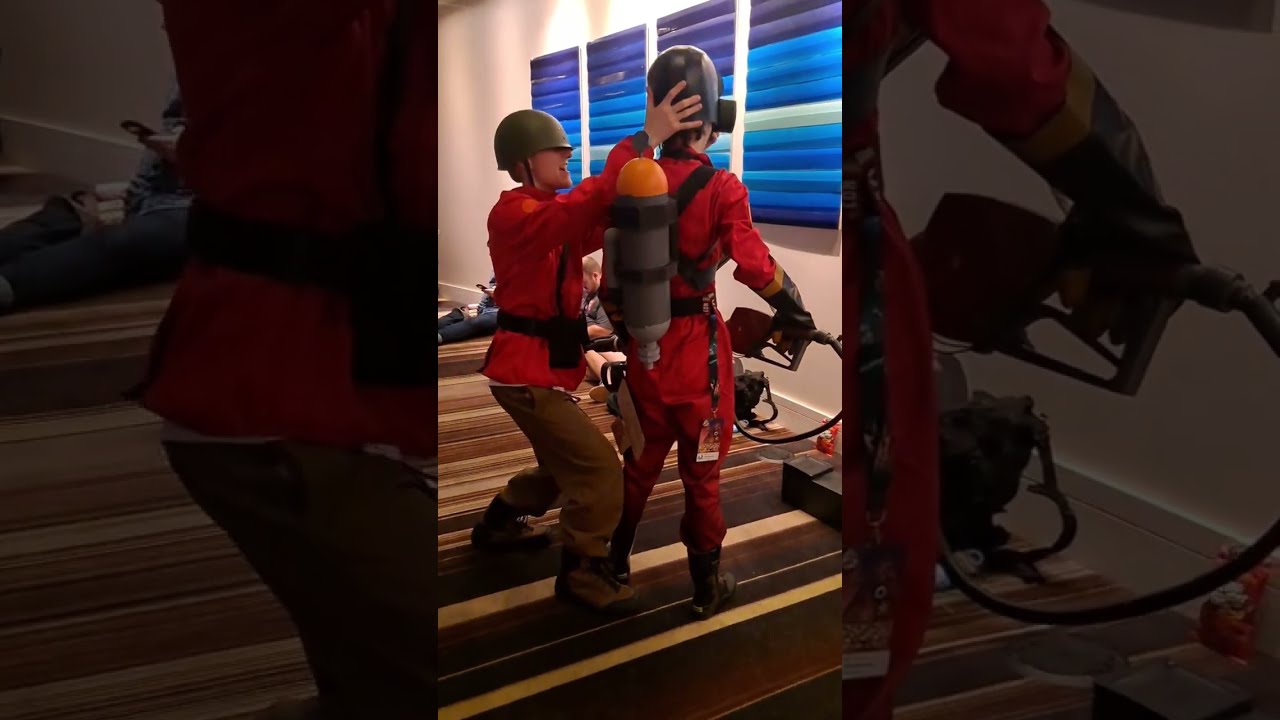 Tf2 Soldier Stealing Hats At Cons Pt 7 Tf2cosplay Cosplay Dragoncon2024 Dragoncon