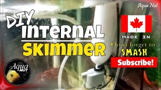 DIY Aquarium Fish Tank Surface Skimmer Internal Filter