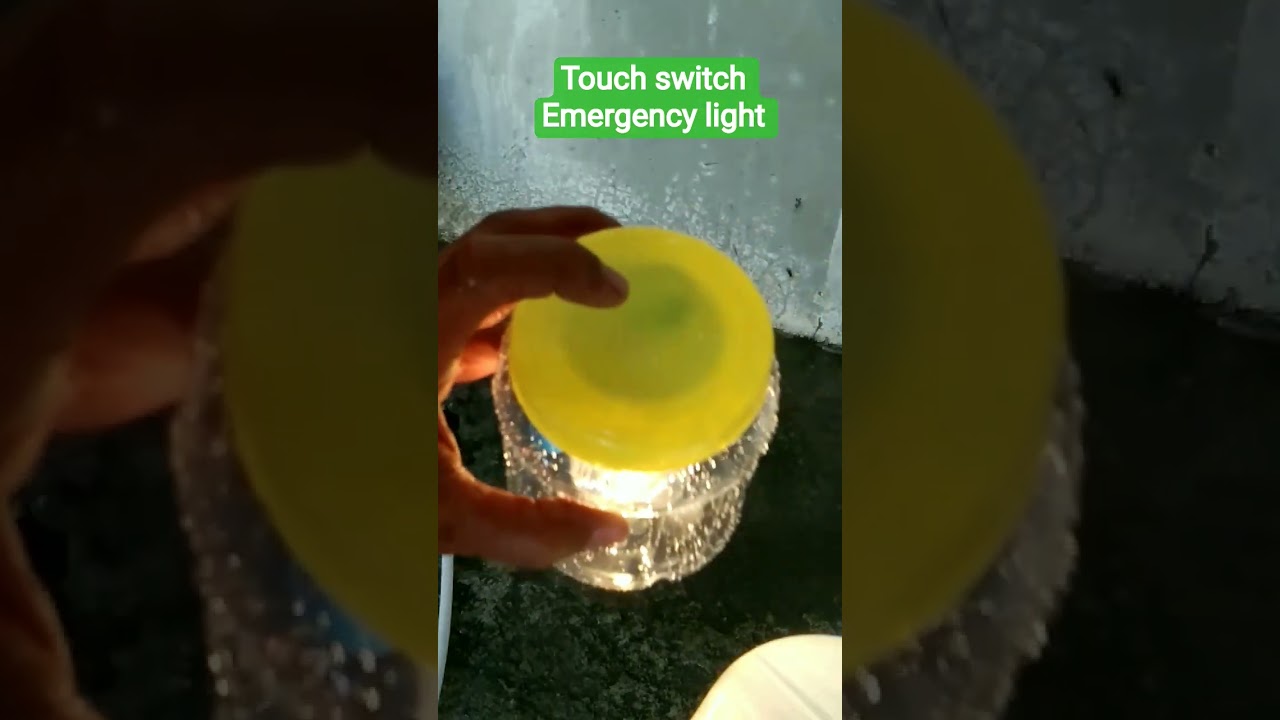 Touch switch emergency light 