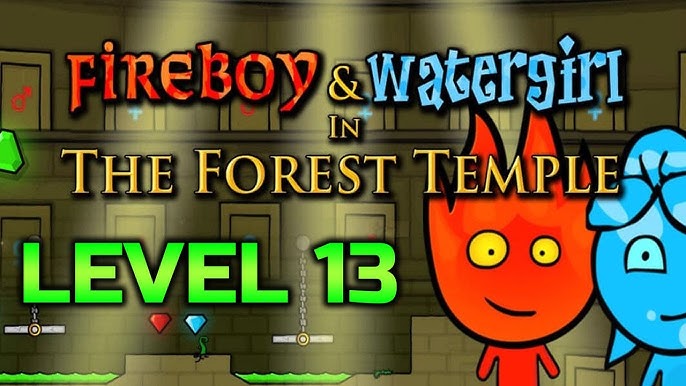 Fireboy and Watergirl Light Temple Level 12 