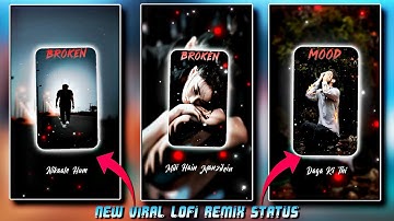 New Viral Lofi Remix Status Video Editing Alight Motion | Lofi Song Alight motion Video Editing